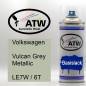 Preview: Volkswagen, Vulcan Grey Metallic, LE7W / 6T: 400ml Sprühdose, von ATW Autoteile West.